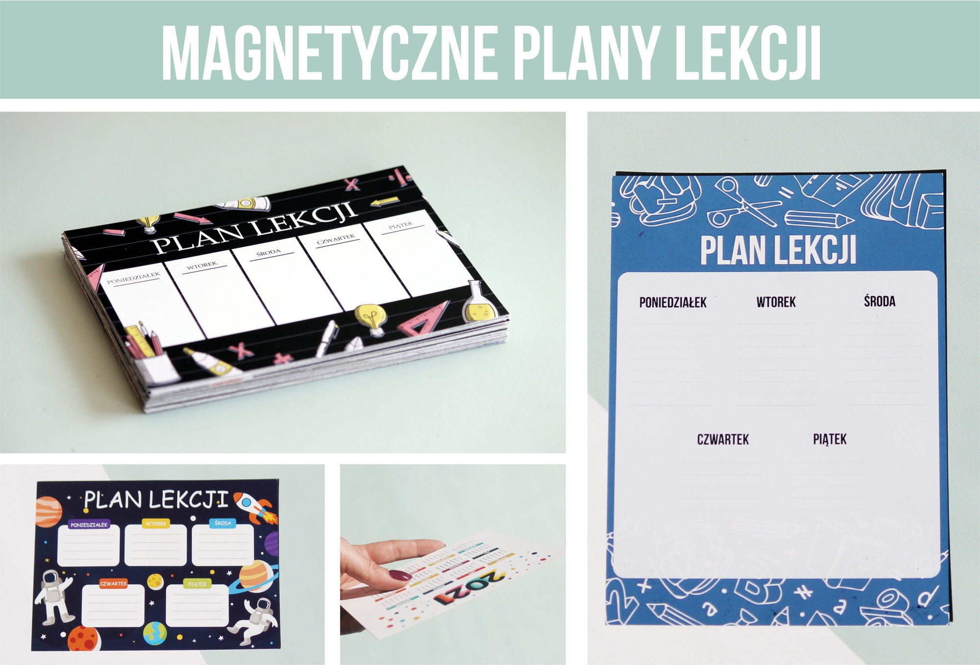 Magnetyczne plany lekcji